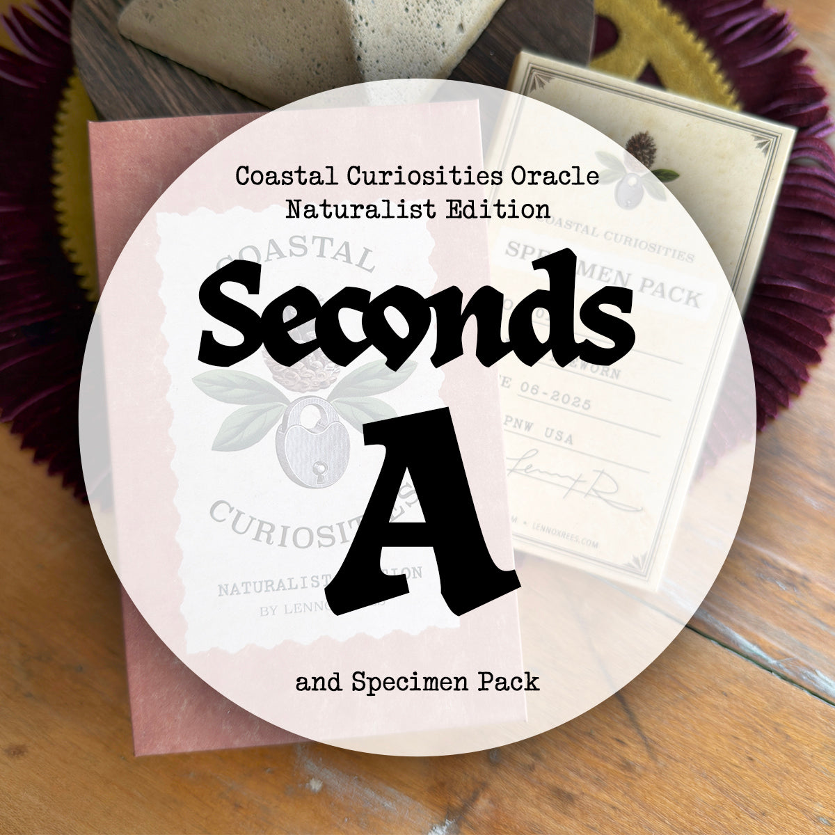 Seconds A Coastal Curiosities Oracle Deck Naturalist Edition
