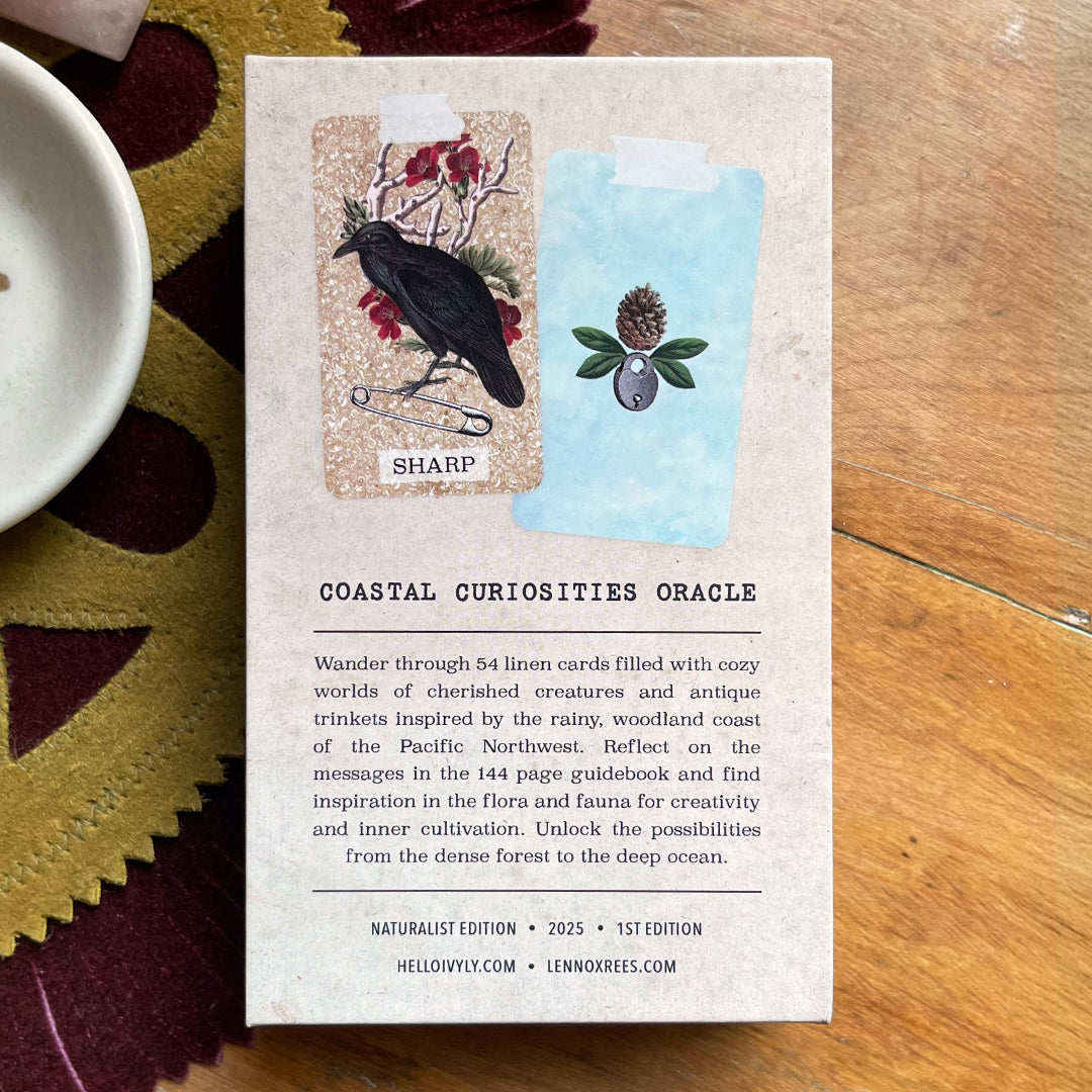 Coastal Curiosities Oracle Deck Naturalist Edition