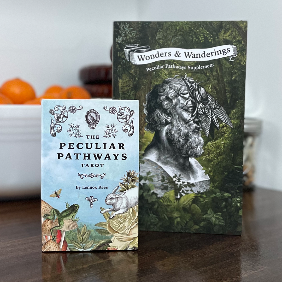 The Peculiar Pathways Tarot Deck and Wonders & Wanderings Supplement Book